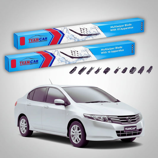 Ștergătoare Honda City Gen V (GM2/GM3) Sedan 2009-2011 | Set Față Flat Premium – TeamCar®