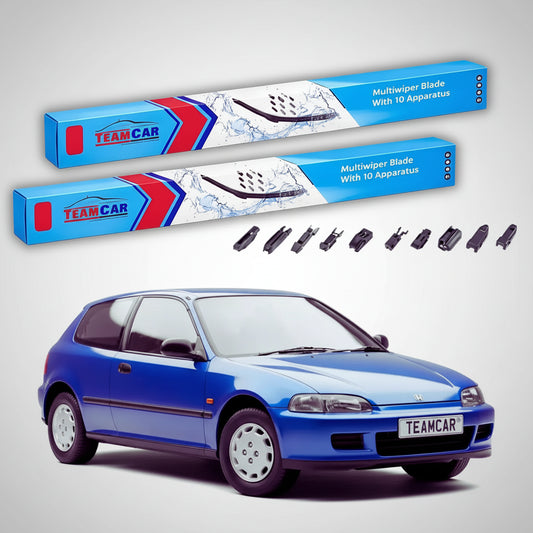 Ștergătoare Honda Civic Gen V (EG/EH) Hatchback 3U 1991-1995 | Set Față Flat Premium – TeamCar®