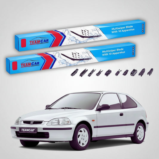 Ștergătoare Honda Civic Gen VI (EJ/EK) Hatchback 3U 1995-2001 | Set Față Flat Premium – TeamCar®