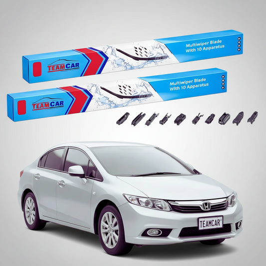 Ștergătoare Honda Civic IX FB Sedan 2011-2015 | Set Față Flat Premium – TeamCar®