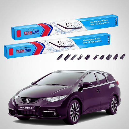 Ștergătoare Honda Civic Tourer IX MK Estate 2014-prezent | Set Față Flat Premium – TeamCar®