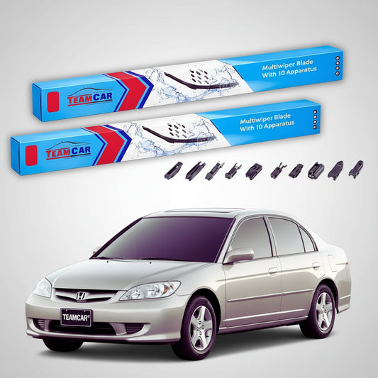 Ștergătoare Honda Civic VII ES Sedan 4-Door 2001-2005 | Set Față Flat Premium – TeamCar®