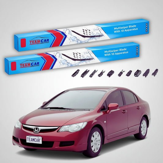 Ștergătoare Honda Civic VIII FD/FA Sedan 2006-2011 | Set Față Flat Premium – TeamCar®