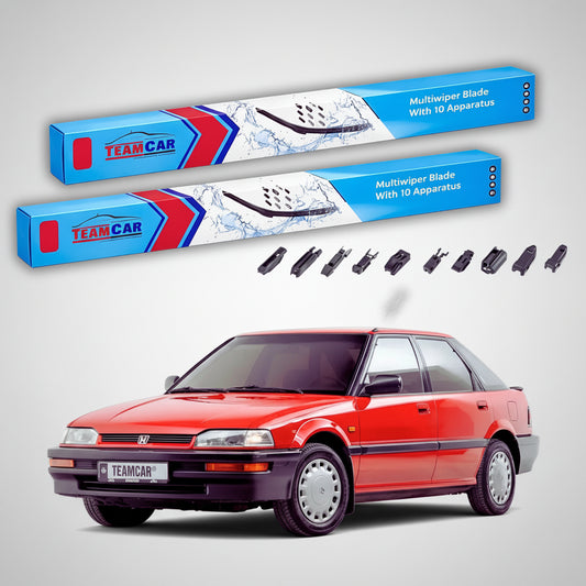 Ștergătoare Honda Concerto I HW Hatchback 1988-1994 | Set Față Flat Premium – TeamCar®