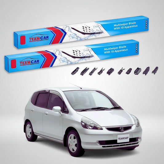 Ștergătoare Honda Fit Gen I GD1/GD3 2001-2007 | Set Față Flat Premium – TeamCar®