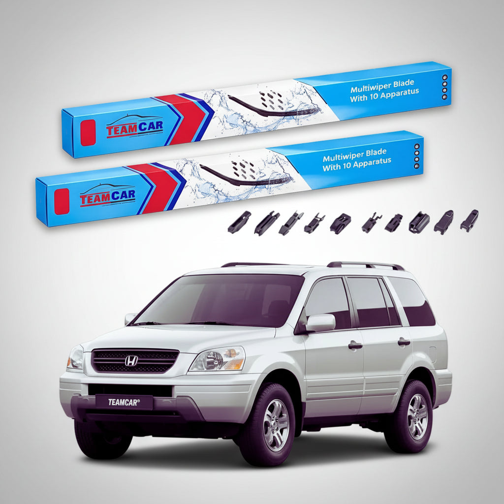 Ștergătoare Honda MR-V I SUV 2003-prezent | Set Față Flat Premium – TeamCar®