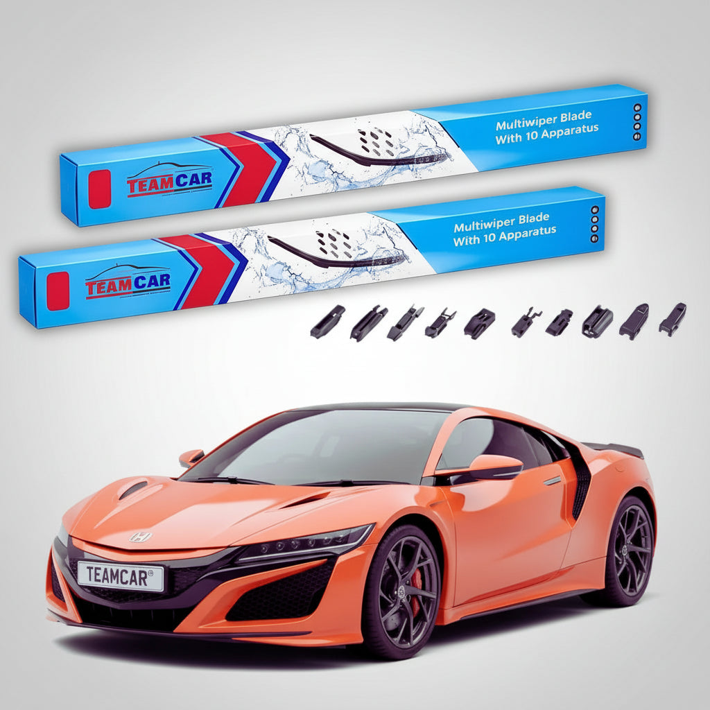 Ștergătoare Honda NSX Gen II (NC_) Coupe 2016-prezent | Set Față Flat Premium – TeamCar®