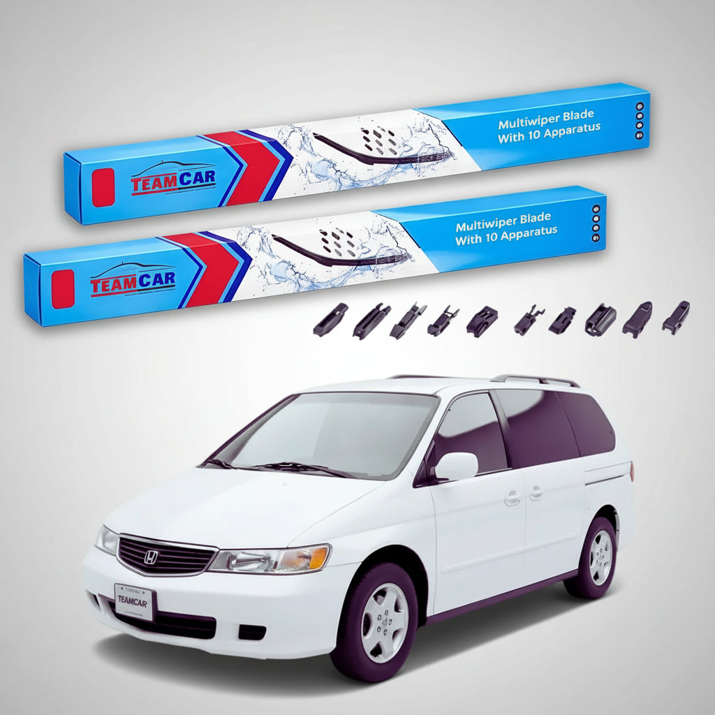 Ștergătoare Honda Odyssey Gen II (RL1/RA6-RA9) MPV 1998-prezent | Set Față Flat Premium – TeamCar®