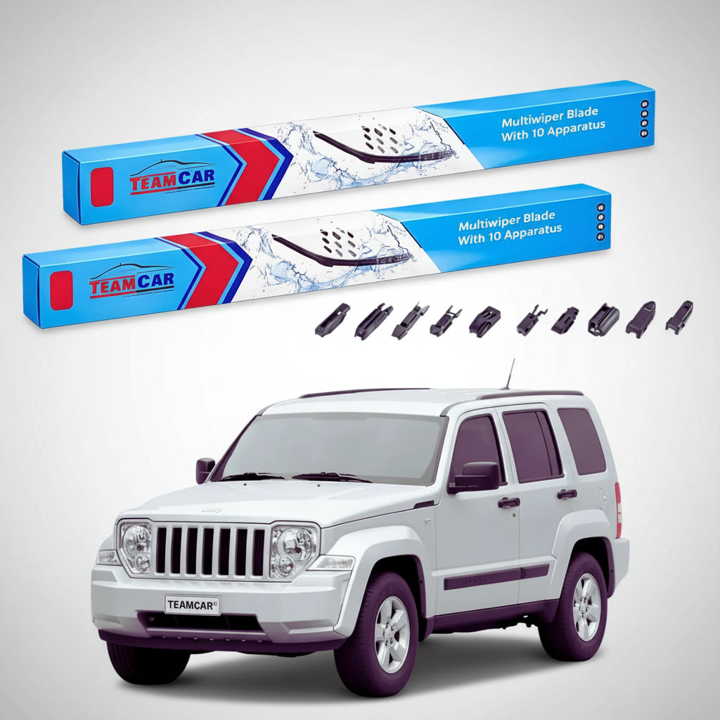Jeep Cherokee KK ablaktörlők 2008-tól napjainkig | Prémium első ablaktörlő készlet, sík kivitel – TeamCar®