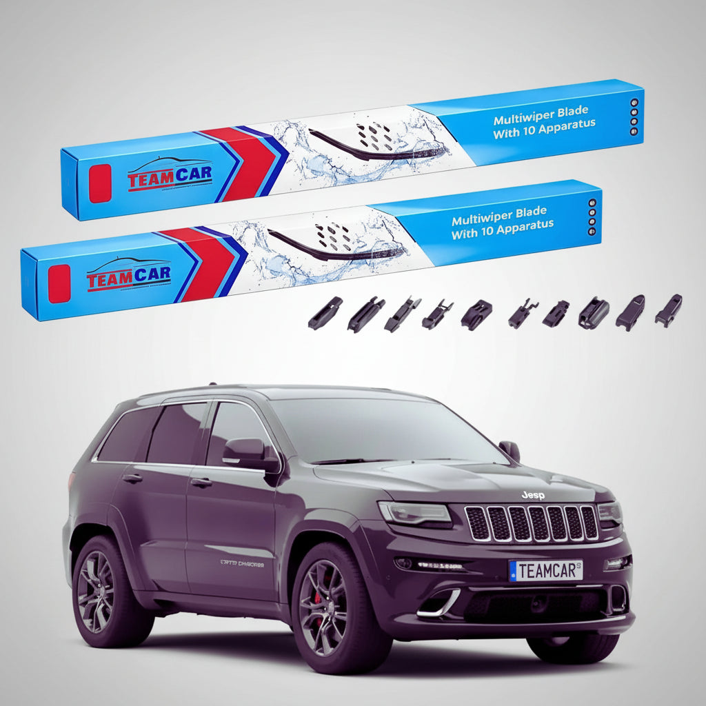 Jeep Grand Cherokee WK2 2013-tól napjainkig ablaktörlők | Prémium első ablaktörlő készlet, sík kivitel – TeamCar®