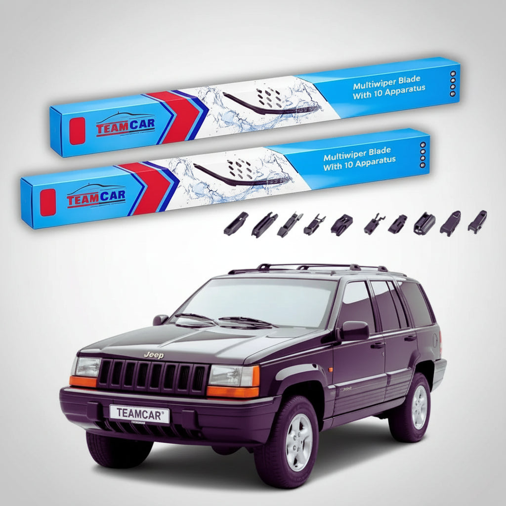 Ablaktörlők Jeep Grand Cherokee ZJ 1991-1999 | Prémium első ablaktörlő készlet, sík kivitel – TeamCar®