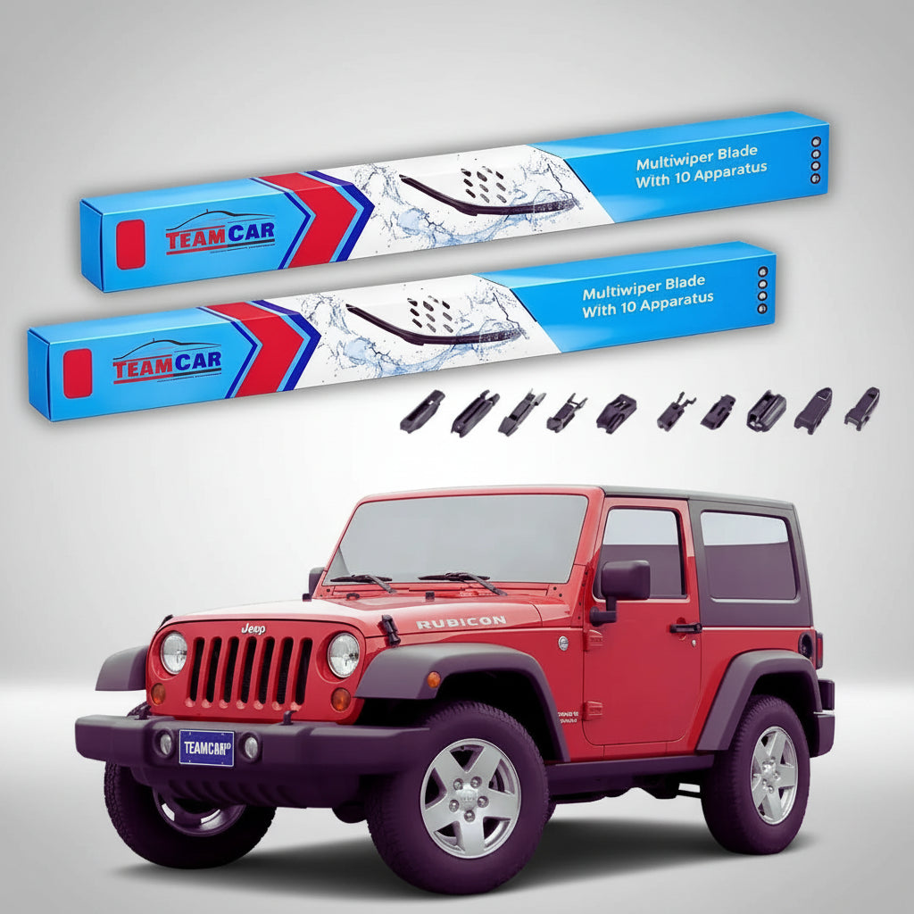 Jeep Wrangler JK 2007-2018 ablaktörlők | Prémium első ablaktörlő készlet – TeamCar®