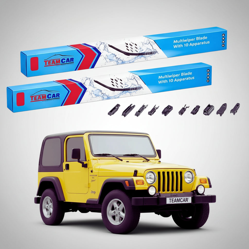 Jeep Wrangler TJ 1997-2006 ablaktörlők | Prémium első ablaktörlő készlet – TeamCar®