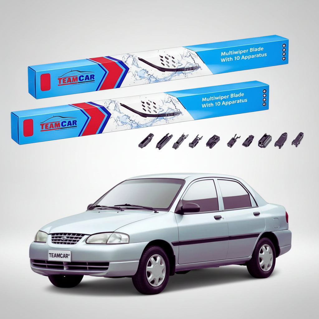 Essuie-glaces Kia Avella 1995-2001 | Jeu avant plat haut de gamme – TeamCar®