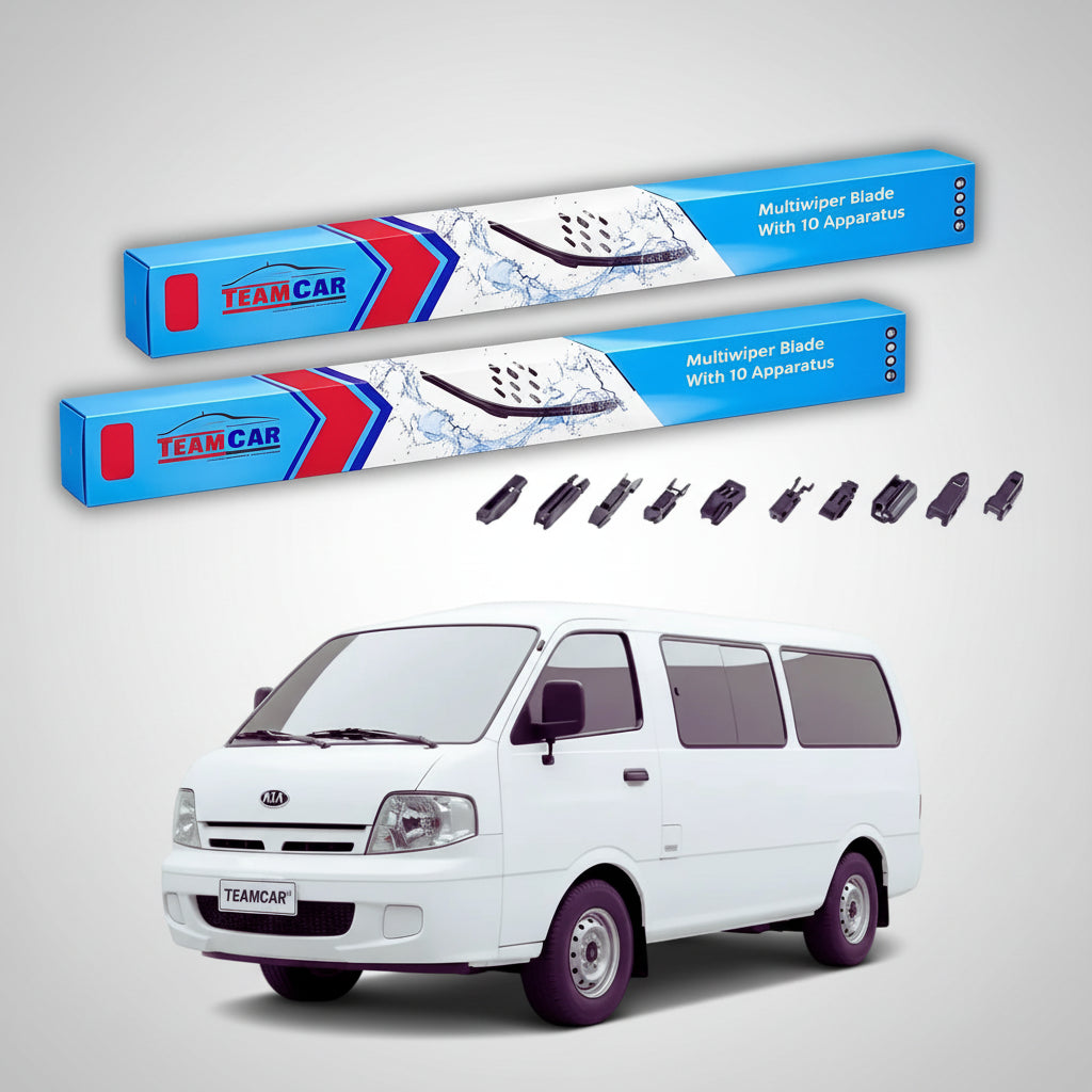 Kia Besta 1990-2001 Essuie-glaces | Ensemble avant plat Premium – TeamCar®