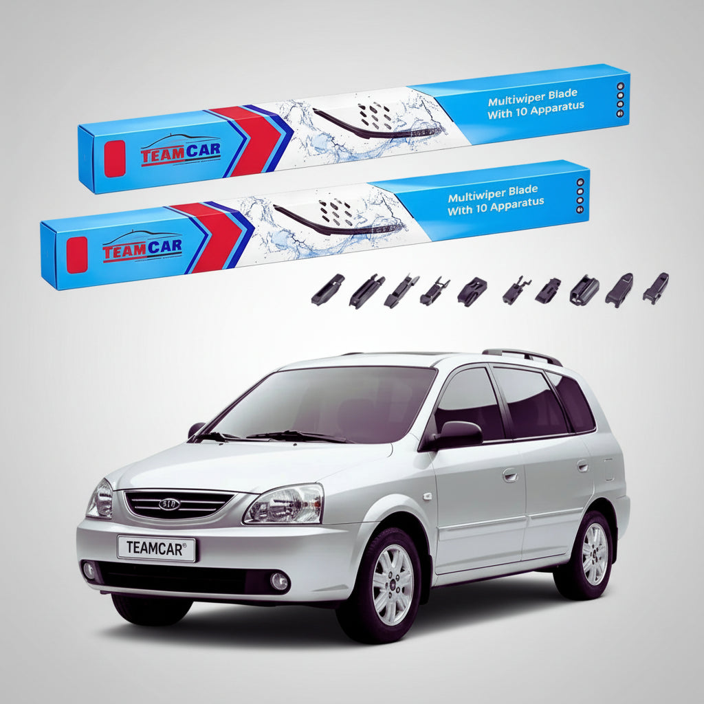 Essuie-glaces Kia Carens FC/FJ 1999-2006 | Jeu avant plat haut de gamme – TeamCar®