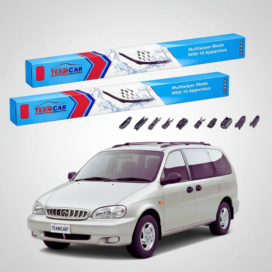 Ștergătoare Kia Carnival I UP 1999-2001 | Set Față Flat Premium – TeamCar®