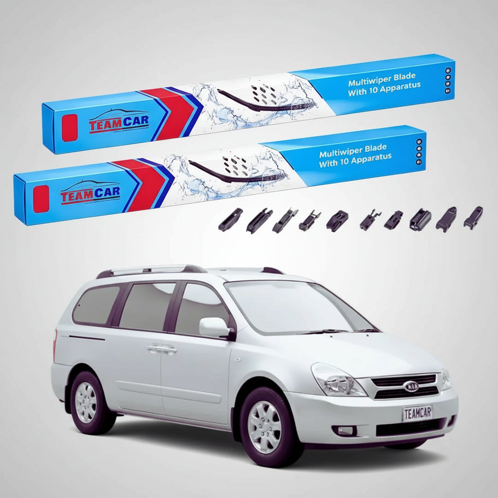 Ștergătoare Kia Carnival II VQ 2006-prezent | Set Față Flat Premium – TeamCar®