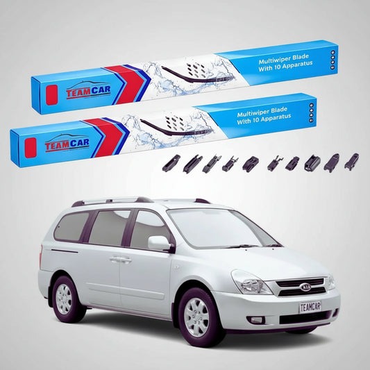 Ștergătoare Kia Carnival II VQ 2006-prezent | Set Față Flat Premium – TeamCar®