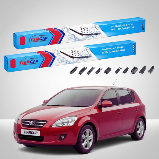 Ștergătoare Kia Ceed I ED 2006-2009 | Set Față Flat Premium – TeamCar®