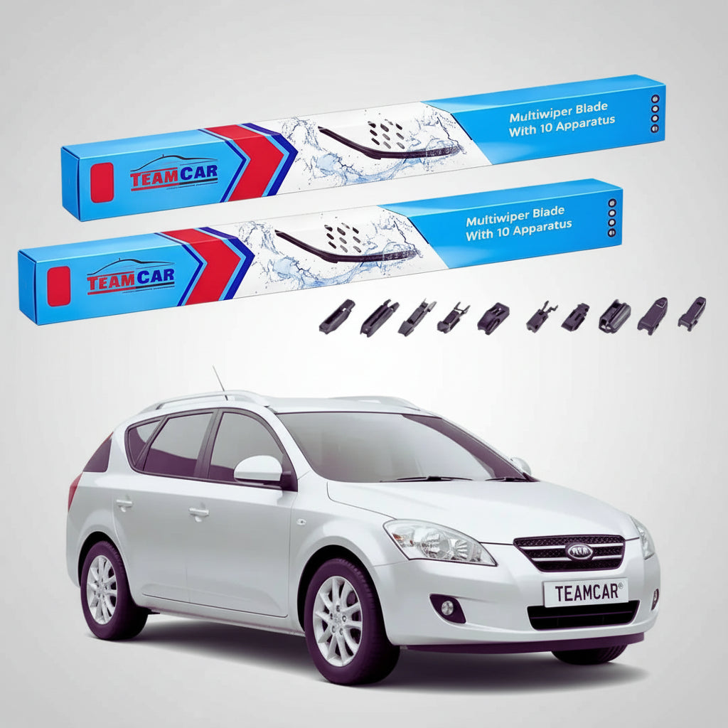 Ștergătoare Kia Ceed I SW ED 2007-2009 | Set Față Flat Premium – TeamCar®