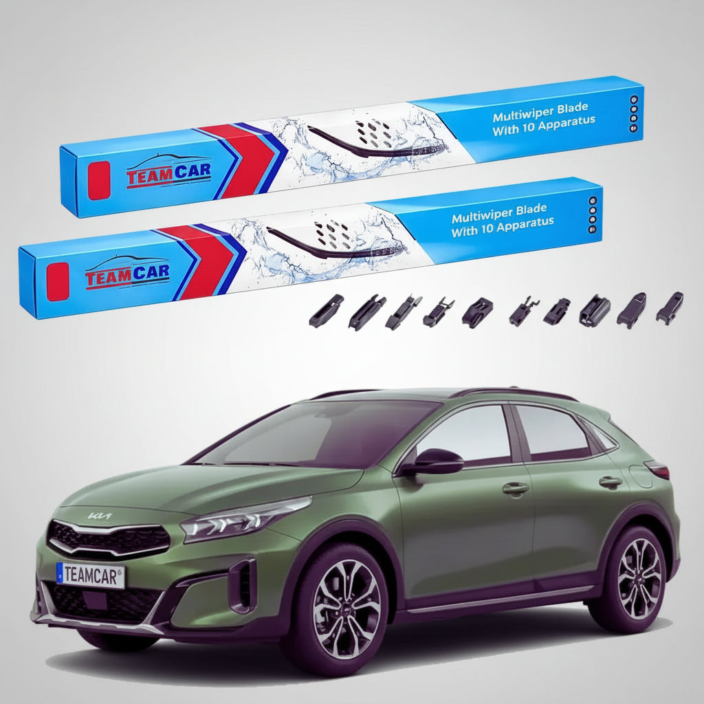 Ștergătoare Kia Ceed III CD 2018-prezent | Set Față Flat Premium – TeamCar®