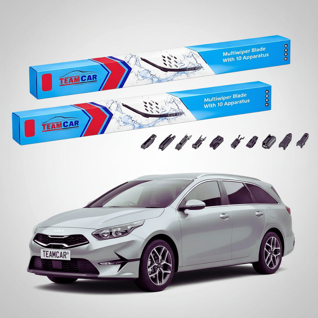 Ștergătoare Kia Ceed III SW CD 2018-prezent | Set Față Flat Premium – TeamCar®