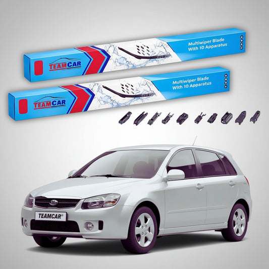 Ștergătoare Kia Cerato I LD Hatchback 2004-2009 | Set Față Flat Premium – TeamCar®