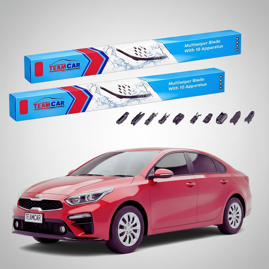 Ștergătoare Kia Cerato IV BD Sedan 2018-prezent | Set Față Flat Premium – TeamCar®
