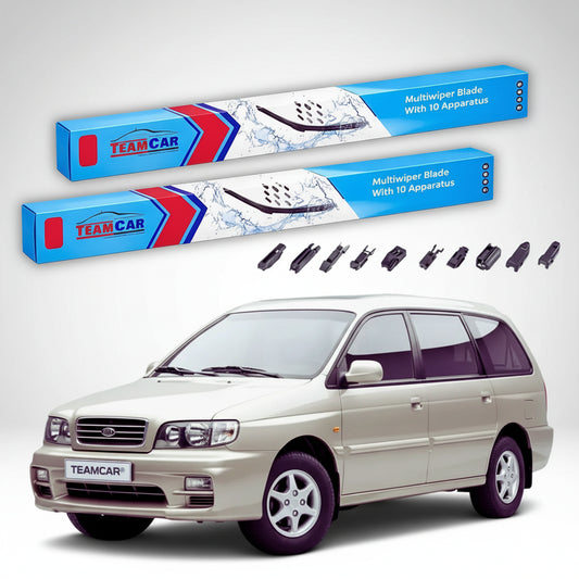 Ștergătoare Kia Joice Facelift MPV 2001-2003 | Set Față Flat Premium – TeamCar®