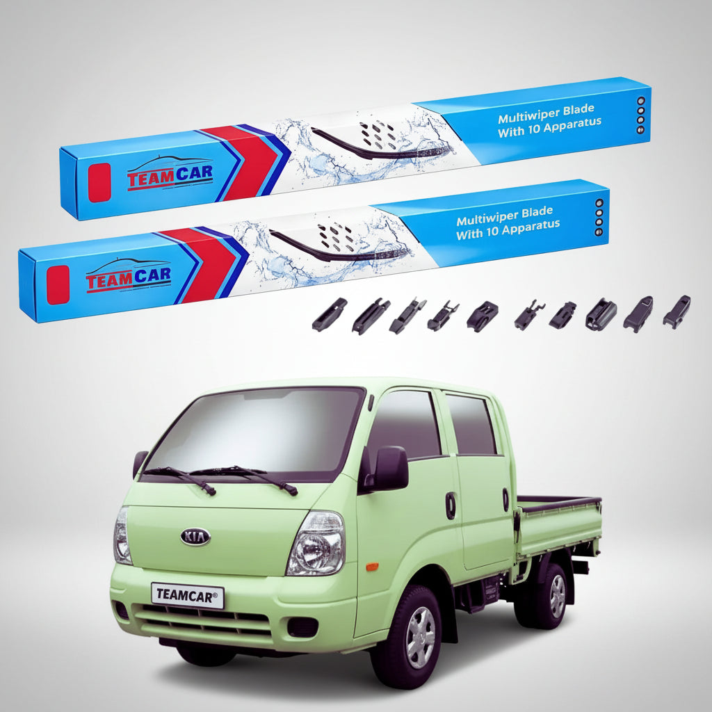 Ștergătoare Kia K2500 2001-2006 | Set Față Flat Premium – TeamCar®