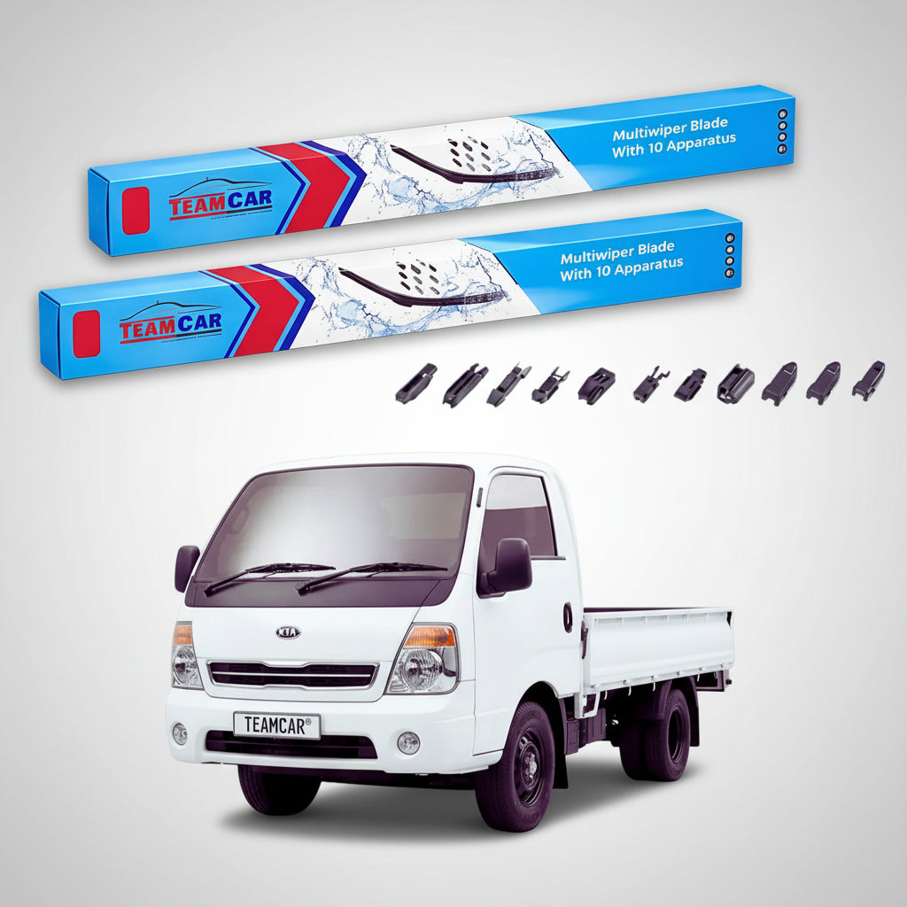 Ștergătoare Kia K2700 1998-2004 | Set Față Flat Premium – TeamCar®