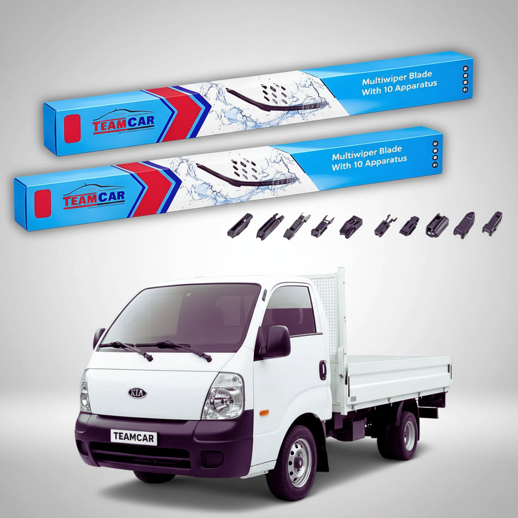 Ștergătoare Kia K2900 2007-2016 | Set Față Flat Premium – TeamCar®