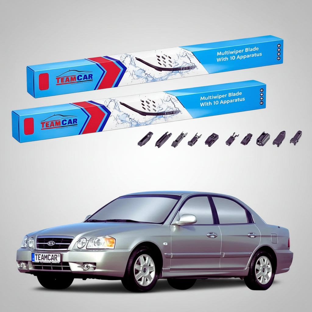 Ștergătoare Kia Magentis I GD Sedan 2000-2005 | Set Față Flat Premium – TeamCar®