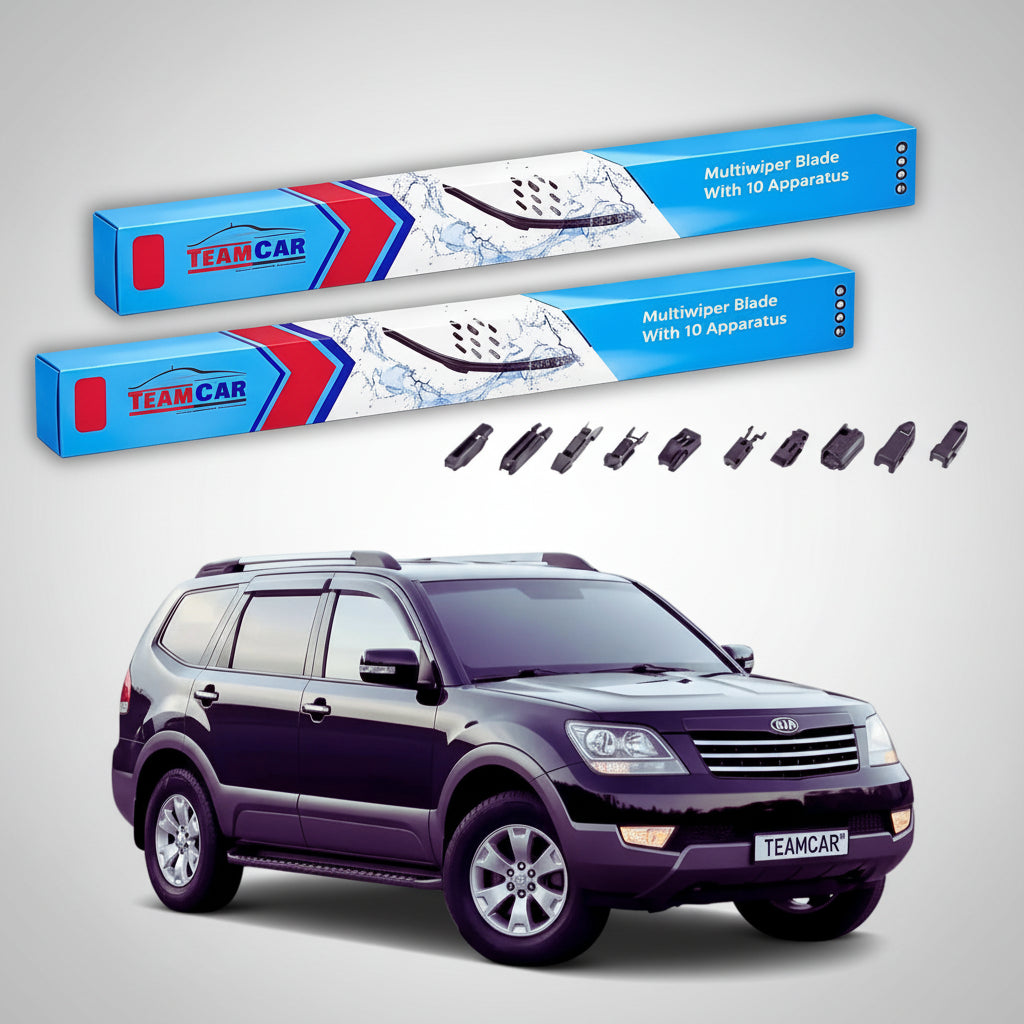 Ștergătoare Kia Mohave I HM SUV 2009-prezent | Set Față Flat Premium – TeamCar®
