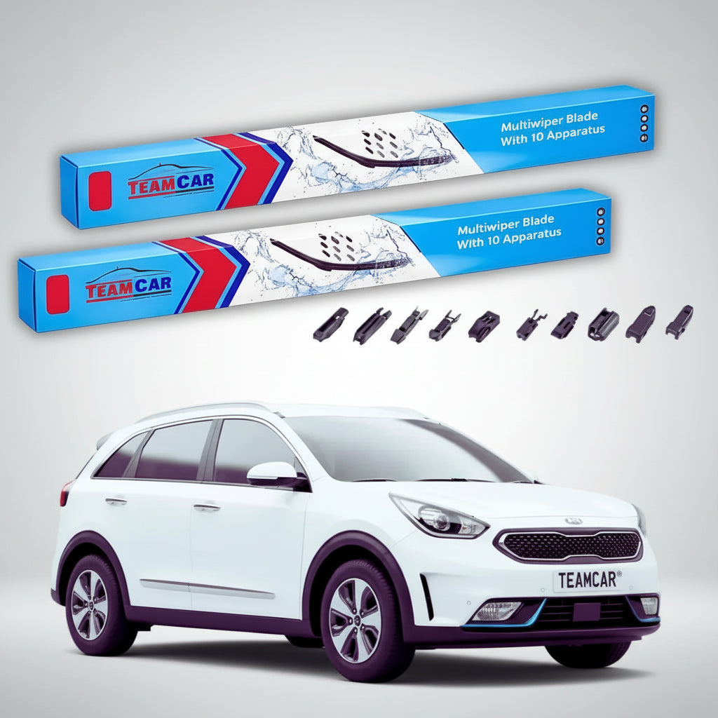 Ștergătoare Kia Niro I/II DE/SG2 SUV 2016-prezent | Set Față Flat Premium – TeamCar®
