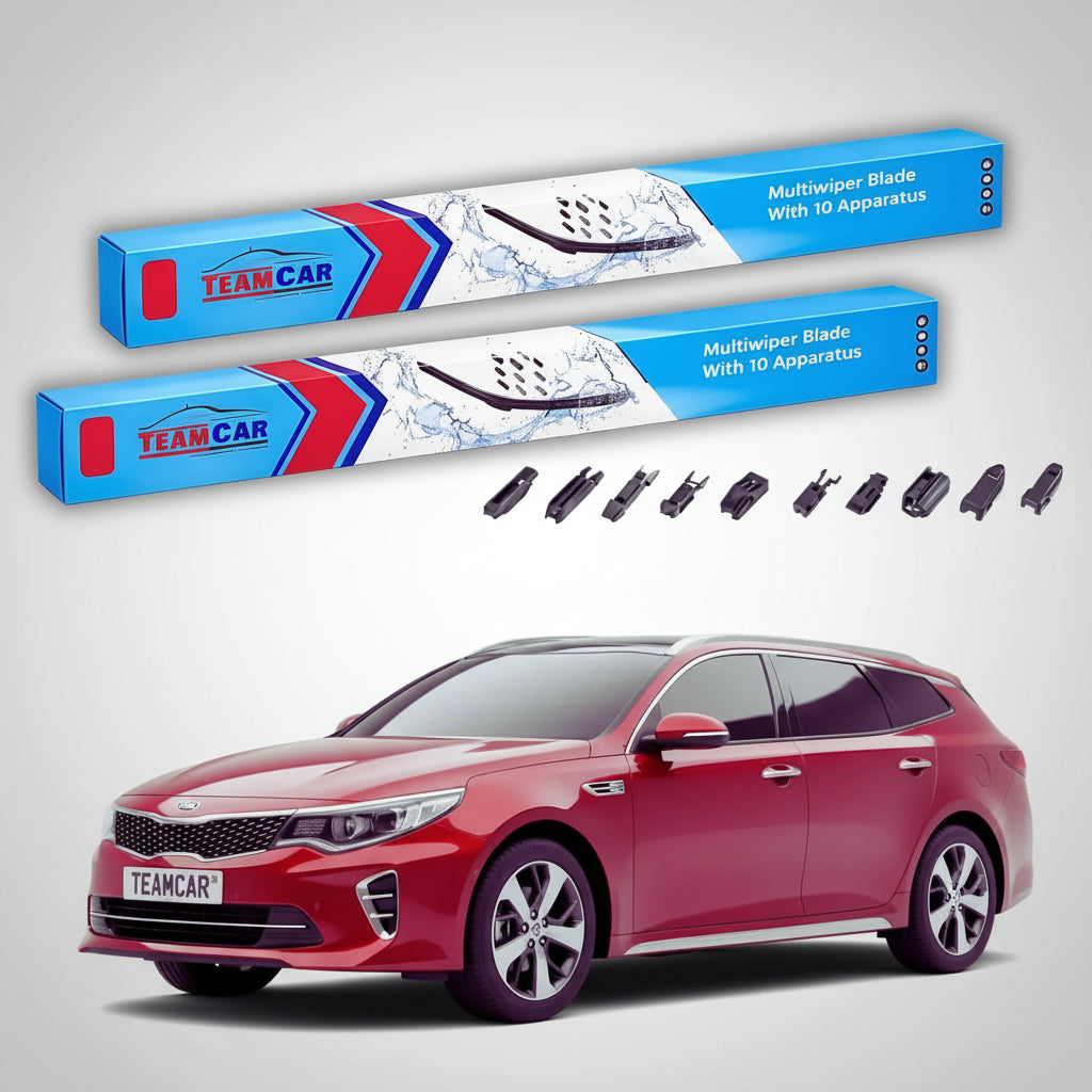 Ștergătoare Kia Optima Sportswagon IV JF Estate 2016-prezent | Set Față Flat Premium – TeamCar®