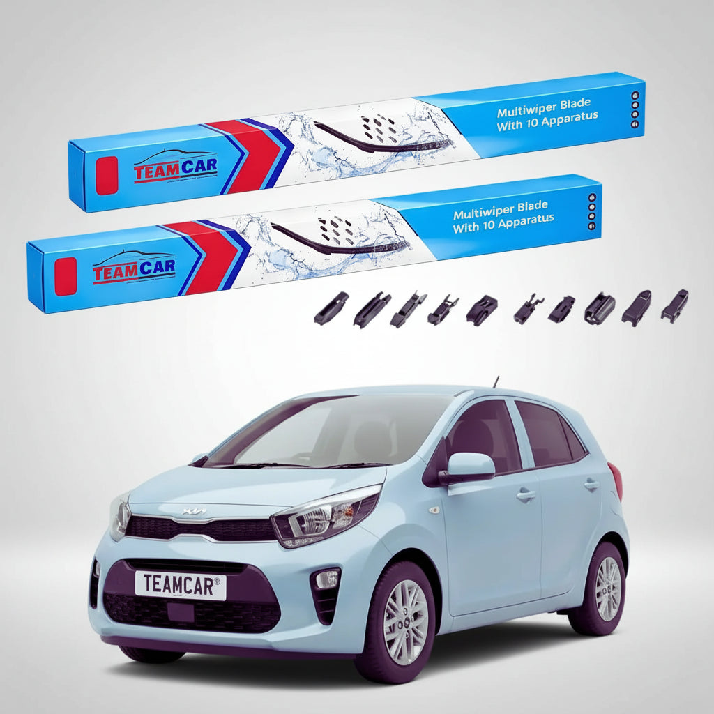 Ștergătoare Kia Picanto III JA Hatchback 2017-prezent | Set Față Flat Premium – TeamCar®