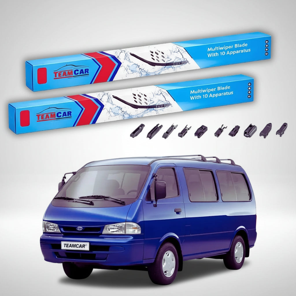 Ștergătoare Kia Pregio I TB Van 1995-2004 | Set Față Flat Premium – TeamCar®