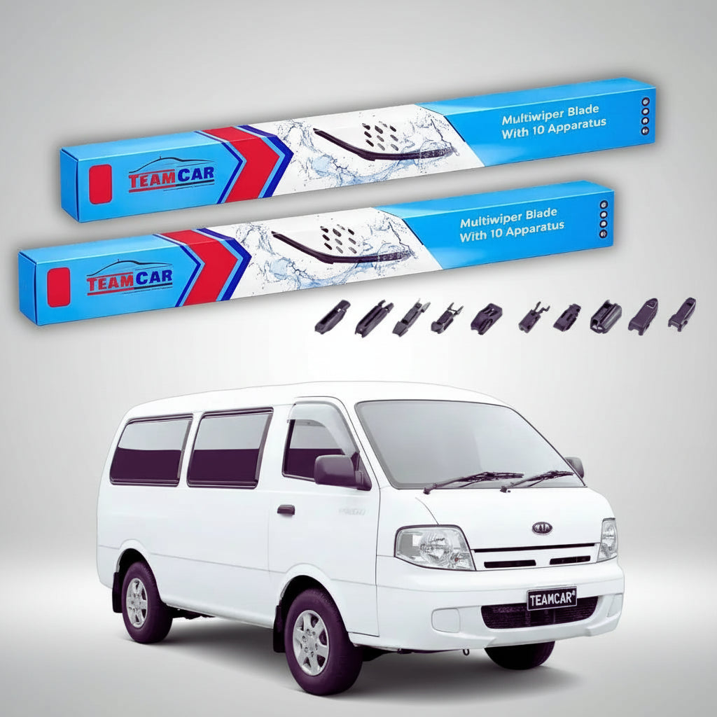 Ștergătoare Kia Pregio II GD Van 2004-2012 | Set Față Flat Premium – TeamCar®
