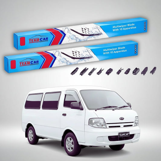 Ștergătoare Kia Pregio II GD Van 2004-2012 | Set Față Flat Premium – TeamCar®