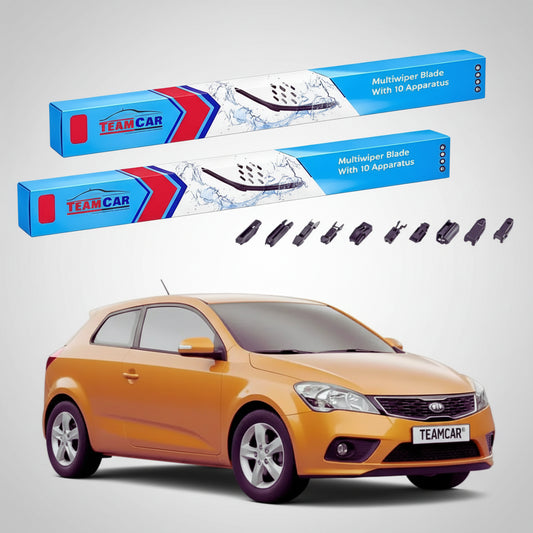 Ștergătoare Kia Pro Ceed I ED Facelift 2009-2012 | Set Față Flat Premium – TeamCar®