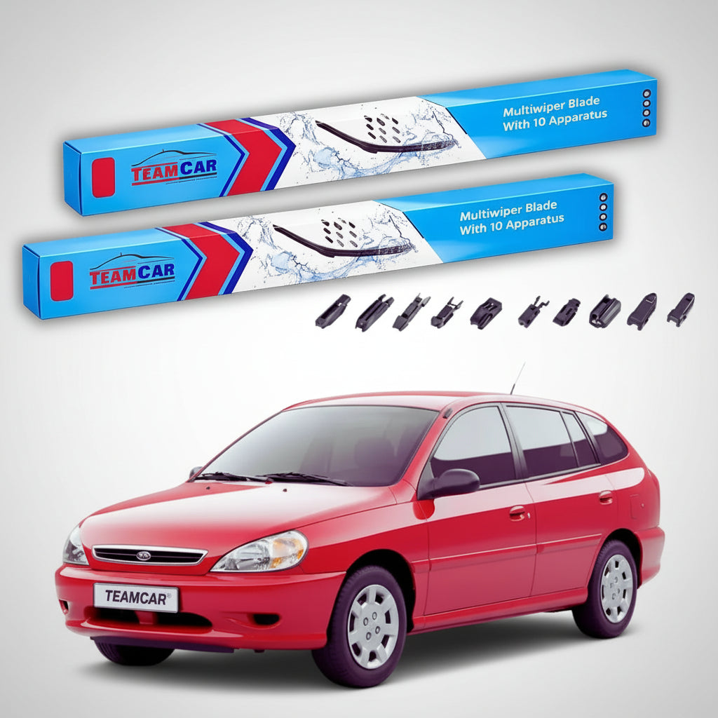 Ștergătoare Kia Rio I DC Estate Kombi 2002-2005 | Set Față Flat Premium – TeamCar®