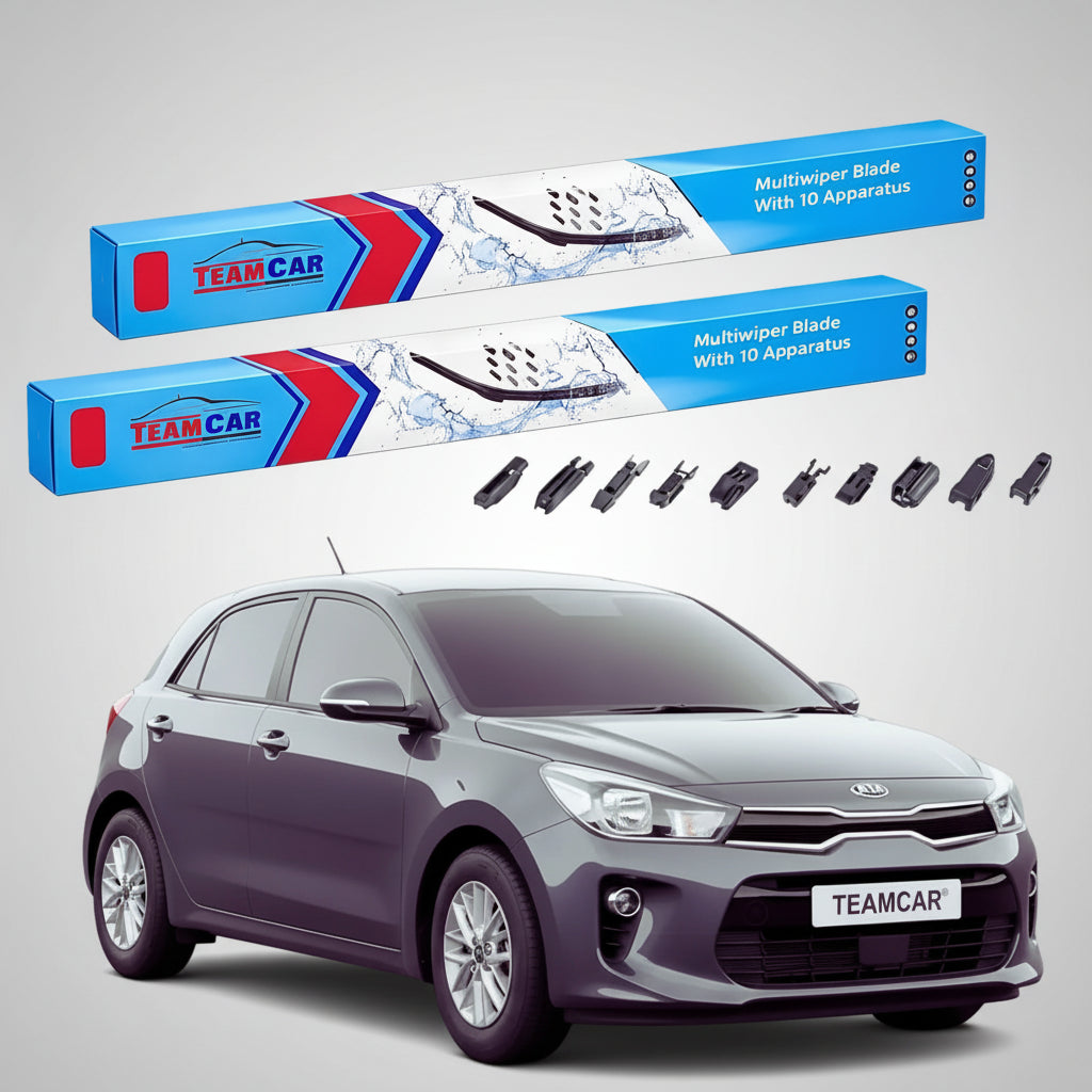 Ștergătoare Kia Rio IV YB Hatchback 2017-prezent | Set Față Flat Premium – TeamCar®
