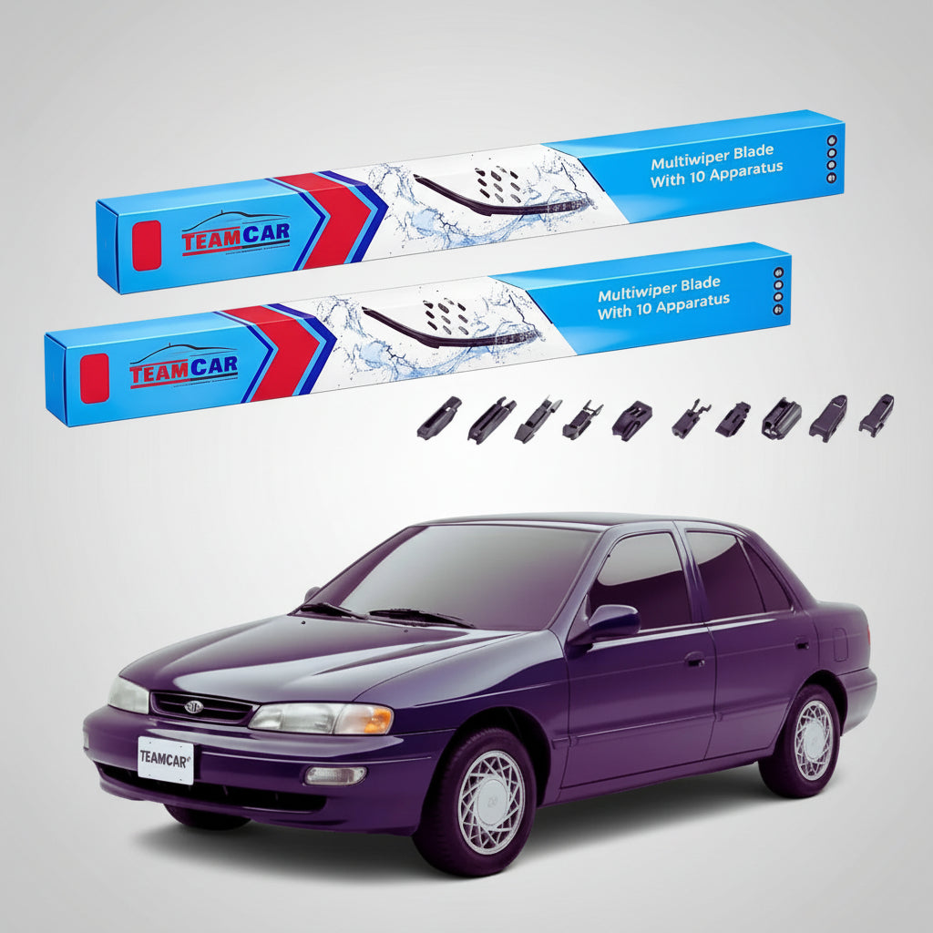 Ștergătoare Kia Sephia I FA Sedan 1992-2000 | Set Față Flat Premium – TeamCar®