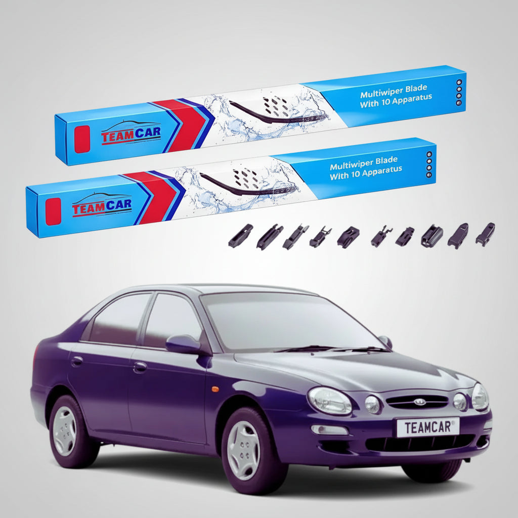 Ștergătoare Kia Shuma I FB Hatchback 1997-2001 | Set Față Flat Premium – TeamCar®