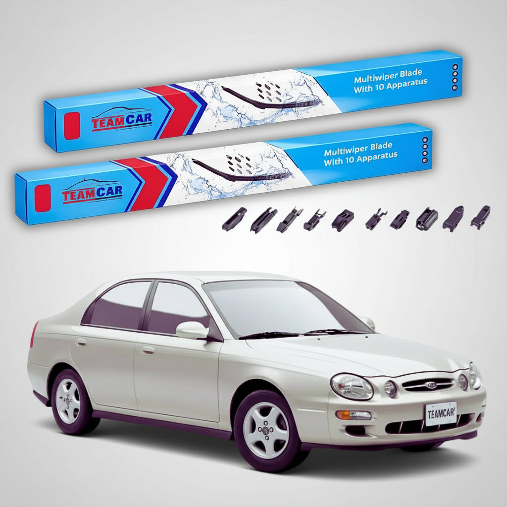 Ștergătoare Kia Spectra Sedan 2001-2009 | Set Față Flat Premium – TeamCar®