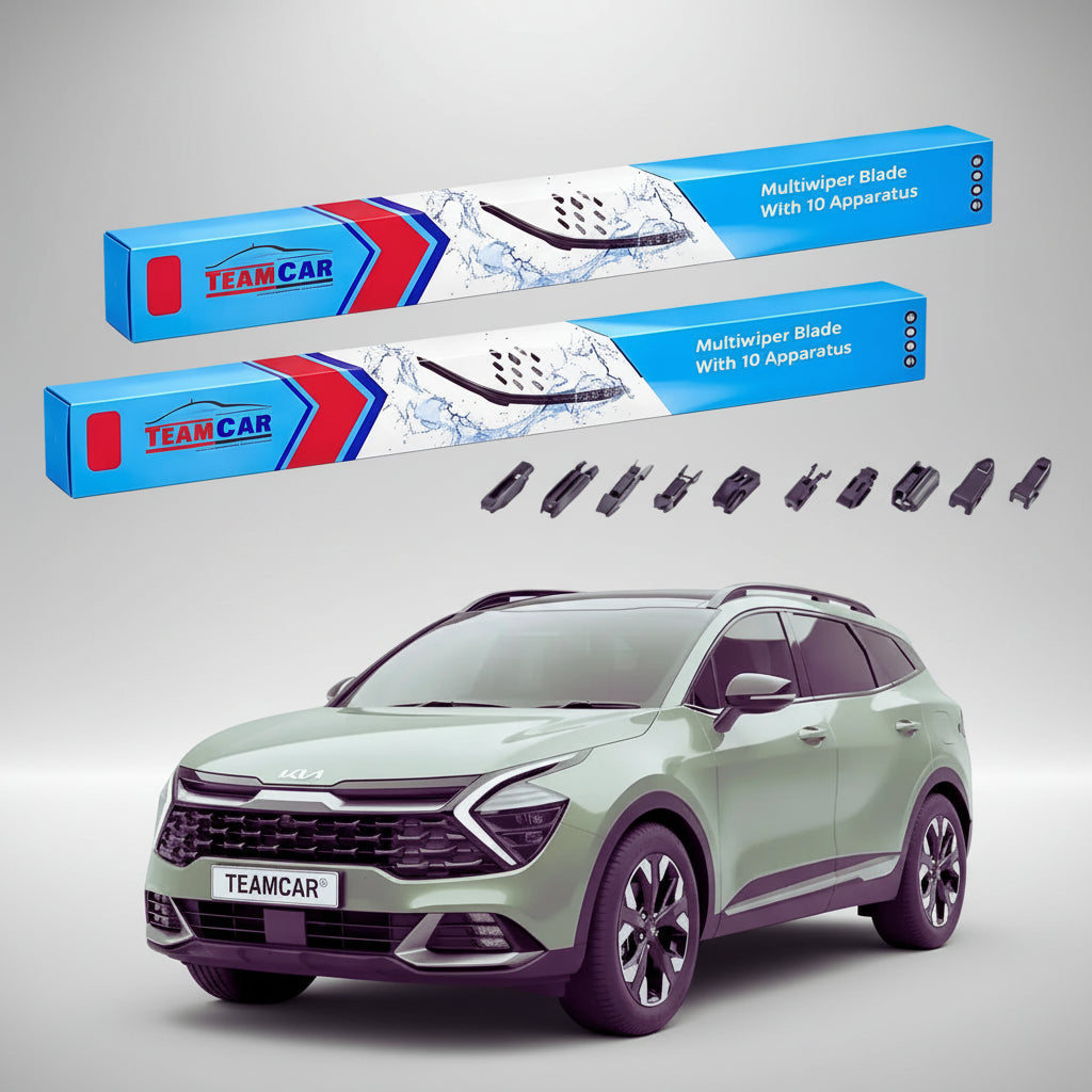 Ștergătoare Kia Sportage V NQ5 SUV 2021-prezent | Set Față Flat Premium – TeamCar®