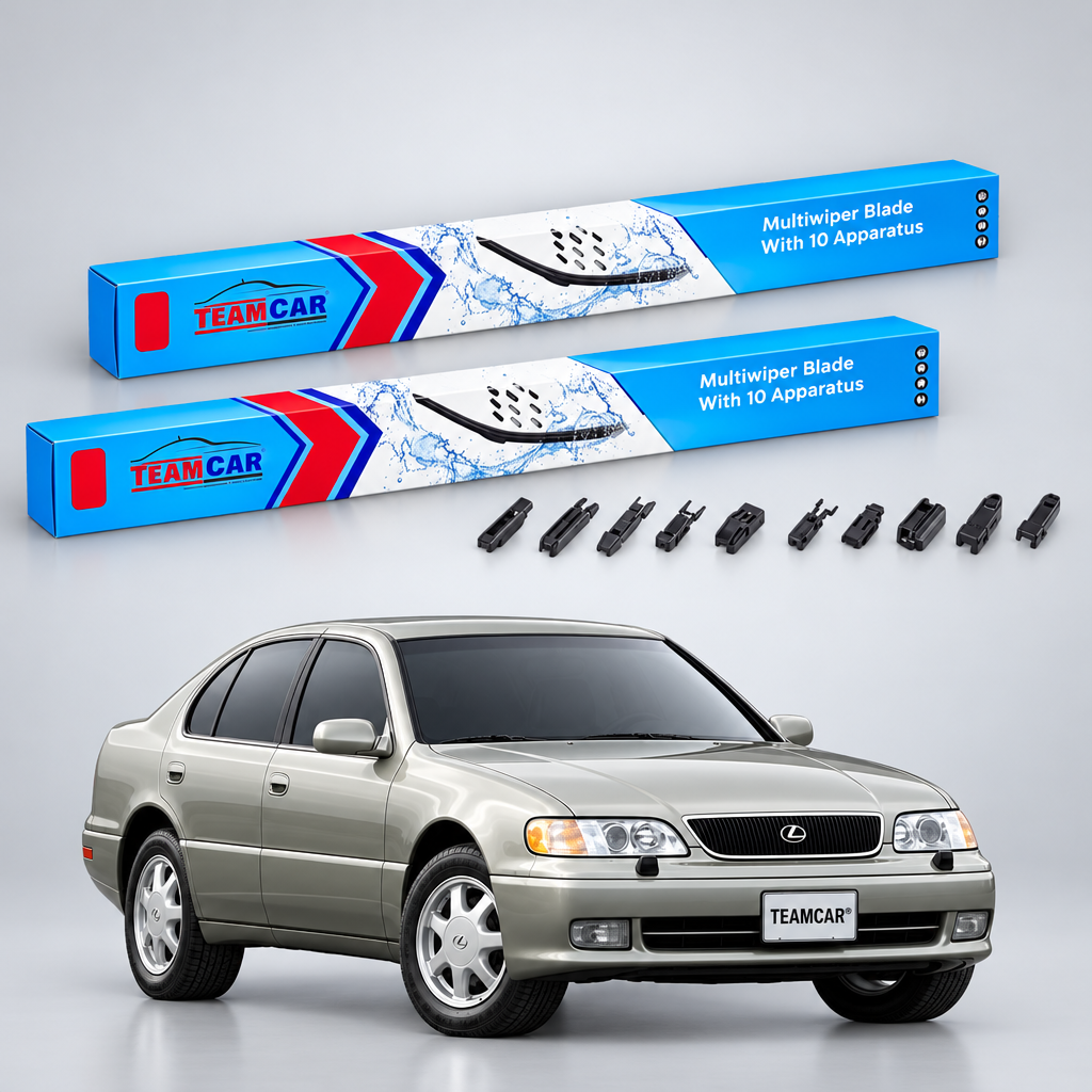 Ștergătoare Lexus GS 300 S140 JZS147 03.1993–08.1997 | Set Față Flat Premium – TeamCar®