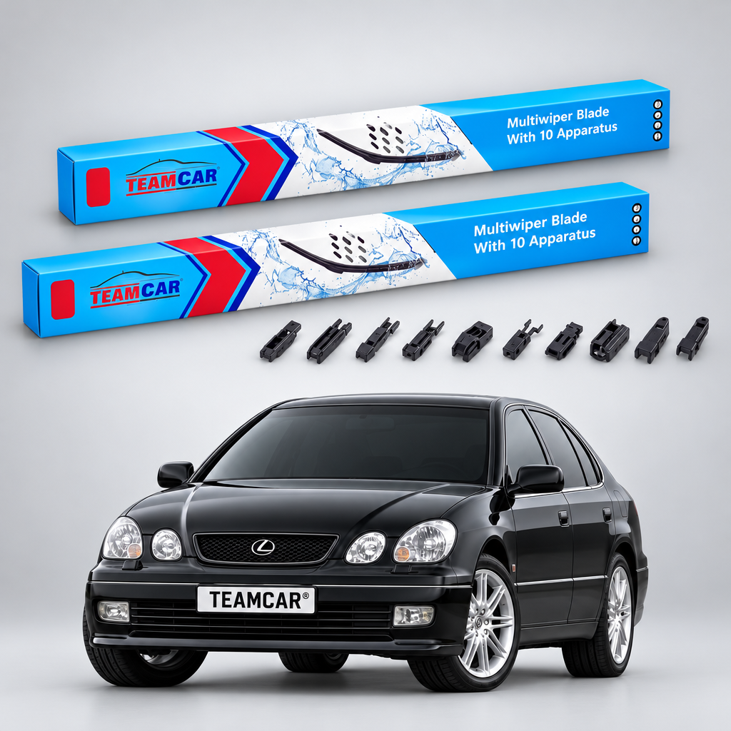 Ștergătoare Lexus GS II S160 08.1997–01.2005 | Set Față Flat Premium – TeamCar®